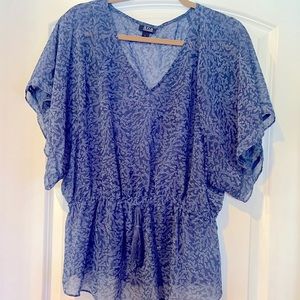 Ana blue blouse large in great condition